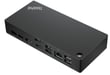 Lenovo ThinkPad Universal Thunderbolt 4 Smart Dock Avec fil Noir