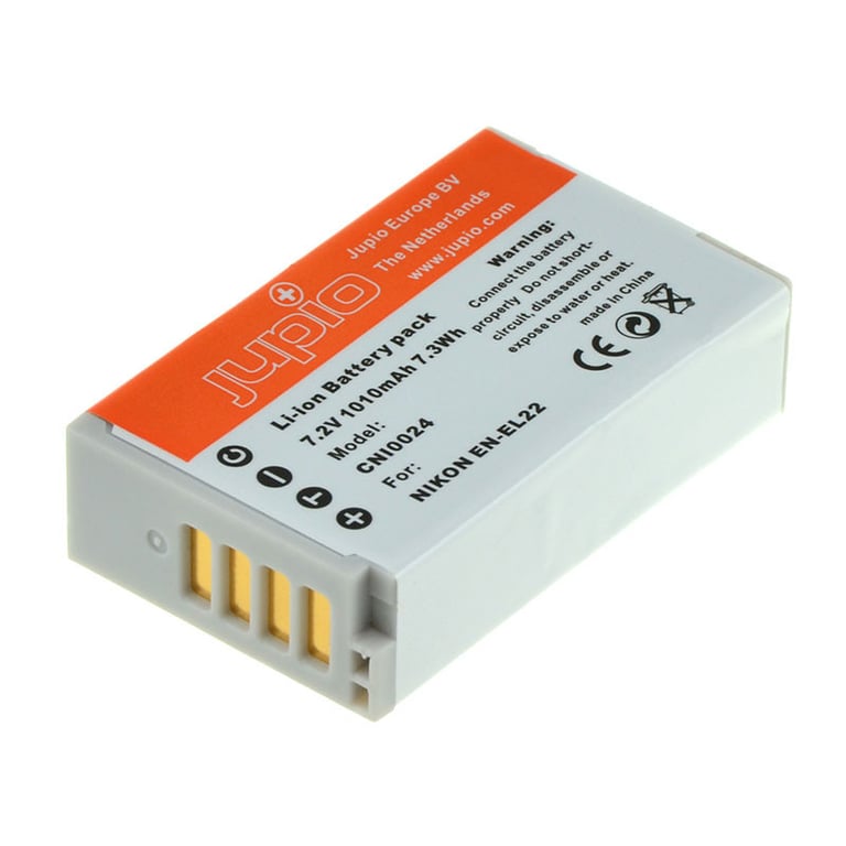 JUPIO Batterie compatible avec NIKON EN EL22 Neuf