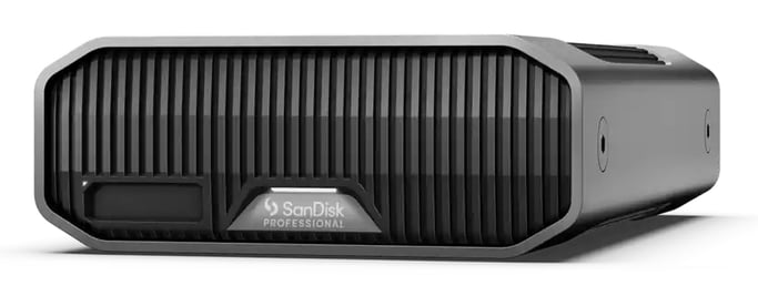 SanDisk G-DRIVE PROJECT disque dur externe 6 To 7200 tr/min USB Type-C 3.2 Gen 2 (3.1 Gen 2) Gris