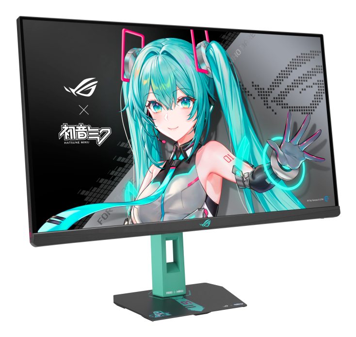 ASUS 27 LED ROG Strix XG27ACMEG G Hatsune Miku Edition - vue 5