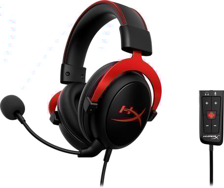 HyperX Casque Cloud II - Jeux (noir rouge)