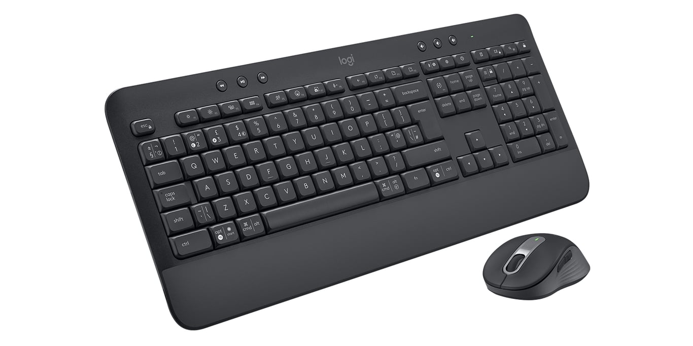 Logitech Signature MK650 Combo UK - vue 3