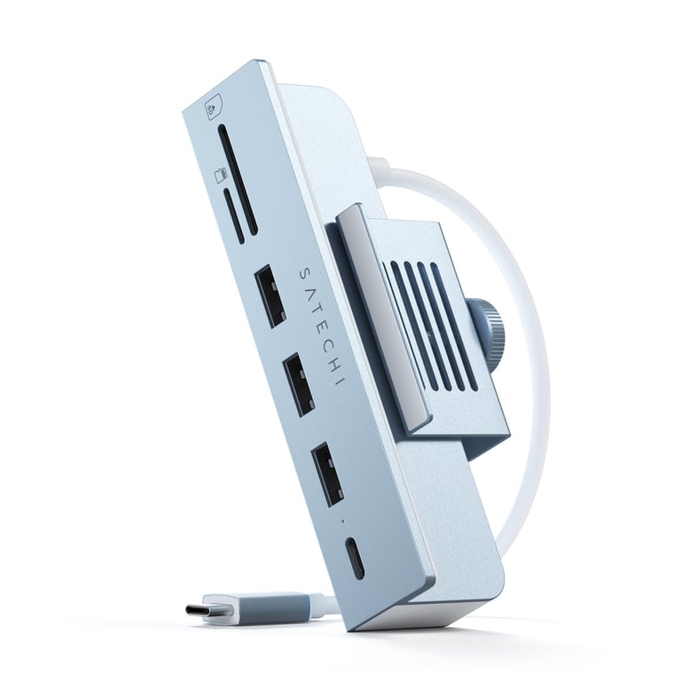 Satechi Hub USB C Clamp pour iMac 24 - vue 3