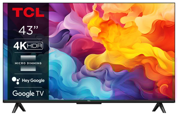 TCL P655 43P655 TV 109,2 cm (43'') 4K Ultra HD Smart TV Wifi Noir