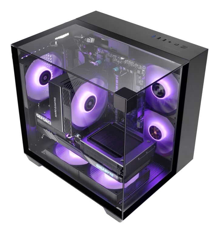 Mars Gaming MC VISIONM Mini Tower Neuf - vue 3