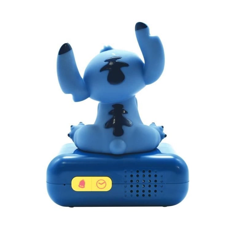 Radio Reveil Veilleuse 3d Stitch Lexibook - vue 4