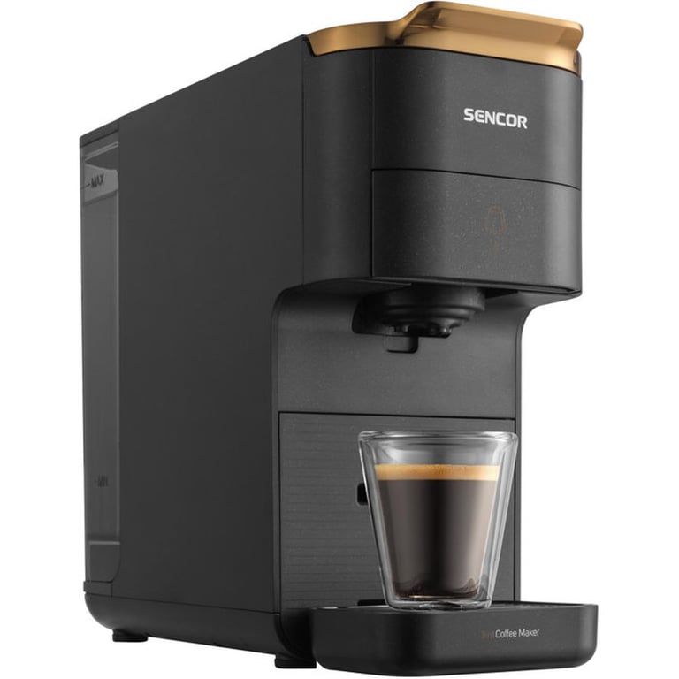 Machine à expresso à capsules SENCOR SCC 1000BK Nespresso Dolce Gusto et café moulu Préchauffage 45 - vue 5