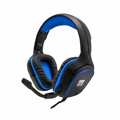 Xtreme Burian Casque Avec fil Arceau Gaming Noir, Bleu