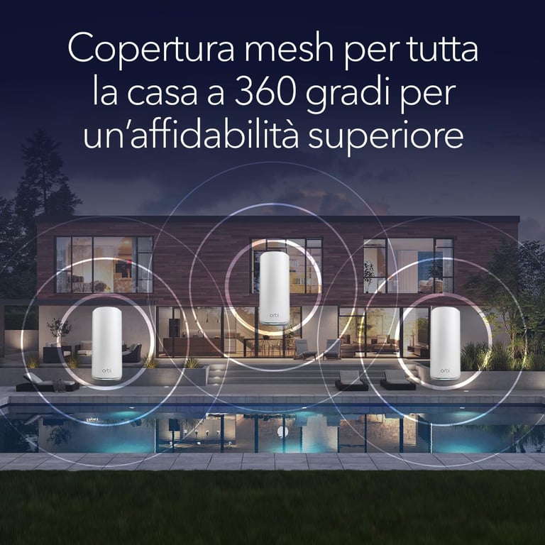 Netgear Orbi WiFi 7 Série 870 Satellite RBE870B - vue 8