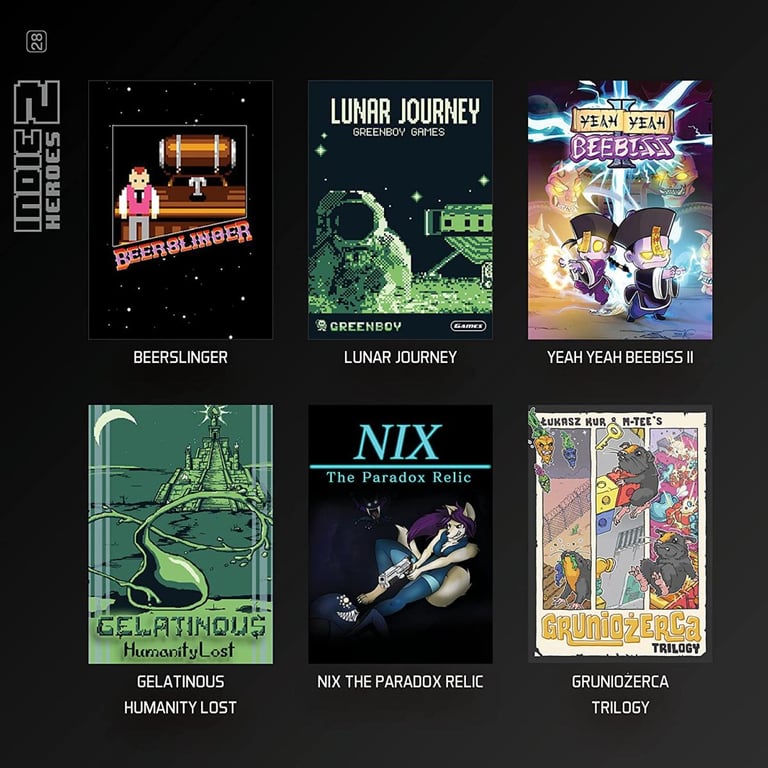 Blaze Evercade Indie Heroes Collection 2 Cartouche n° 28 Neuf - vue 2