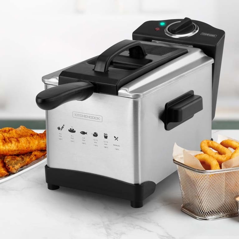 Friteuse Inox Semi Pro Fry Plus Kitchencook - vue 4