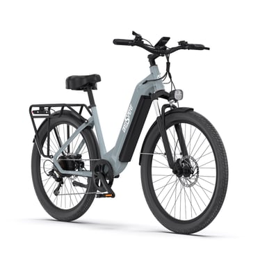 Bicicleta Eléctrica ONESPORT OT05 - Ruedas 27.5'' Motor 250W Batería 36V18.2Ah Autonomía 60KM - Gris