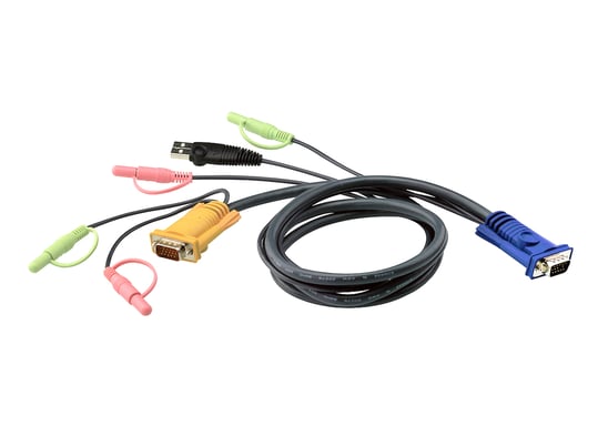 ATEN Cable KVM USB con audio y SPHD 3 en 1 de 5 m