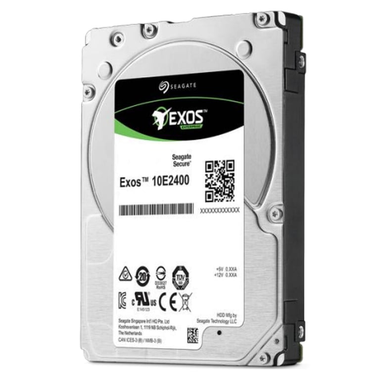 Seagate Exos 10E2400 ST2400MM0129 Disque dur hybride 2.4 To flash interne 2.5 SFF SAS 12Gb/ 10000 toursmin mémoire tampon : 256 Mo - vue 3