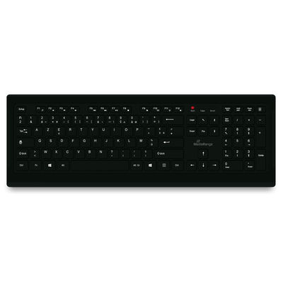 Clavier Filaire MediaRange MROS101-FR – AZERTY, Touches Ultraplates, Maison/Bureau