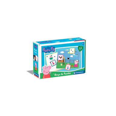 Clementoni Peppa Pig Bingo Jeu de société Puzzle - Neuf