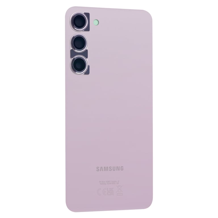 Vitre Arrière pour Samsung Galaxy S23 Plus avec Lentille Caméra Original lavande Neuf - vue 4