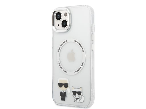 Cover per iPhone 14 Plus TPU Ring Karl & Choupette