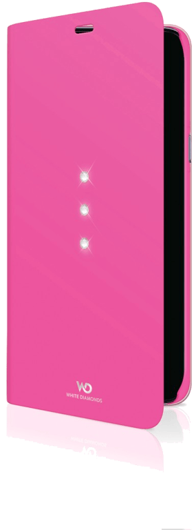 Etui portefeuille Crystal pour Samsung Galaxy A6+ (2018), rose