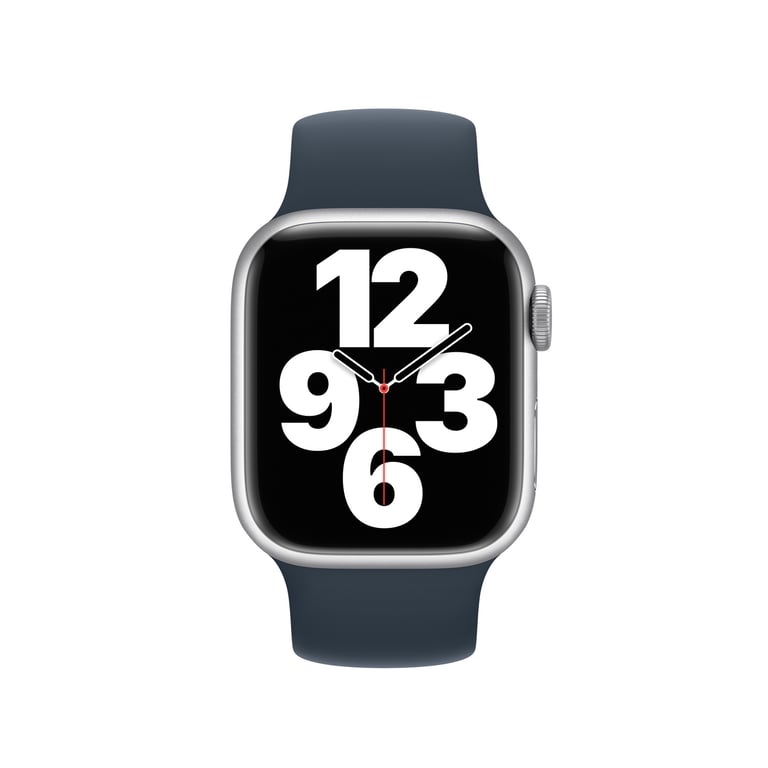 Bracelet Apple Watch 42mm Boucle unique en Silicone - vue 3