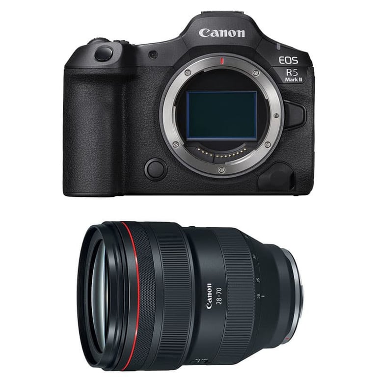 Appareil Photo Hybride Canon EOS R5 Mark II – 45 MP, Vidéo 8K, RF 28-70mm F2L USM - vue 2