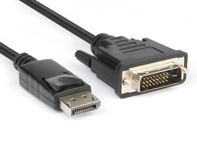Hamlet XVCDP-DV18 adaptador de cable de vídeo 1,8 m DisplayPort DVI Negro