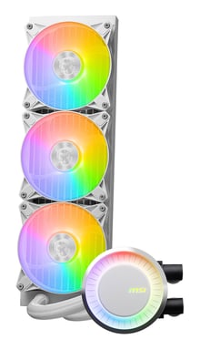 MSI MAG Coreliquid E360 White Placa base, Procesador Kit de refrigeración líquida 12 cm Blanco