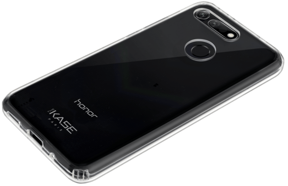 Coque hybride invisible pour Huawei Honor View 20, Transparente