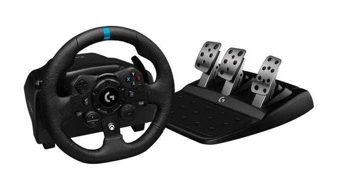 Logitech G G923 SE Negro USB 2.0 Volante + Pedales + Palanca de control Xbox, Xbox One, Xbox Series S, Xbox Series X