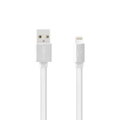 Cable Lightning con certificación MFi Apple Charge Speed 3A de carga/sincronización (1M), blanco brillante
