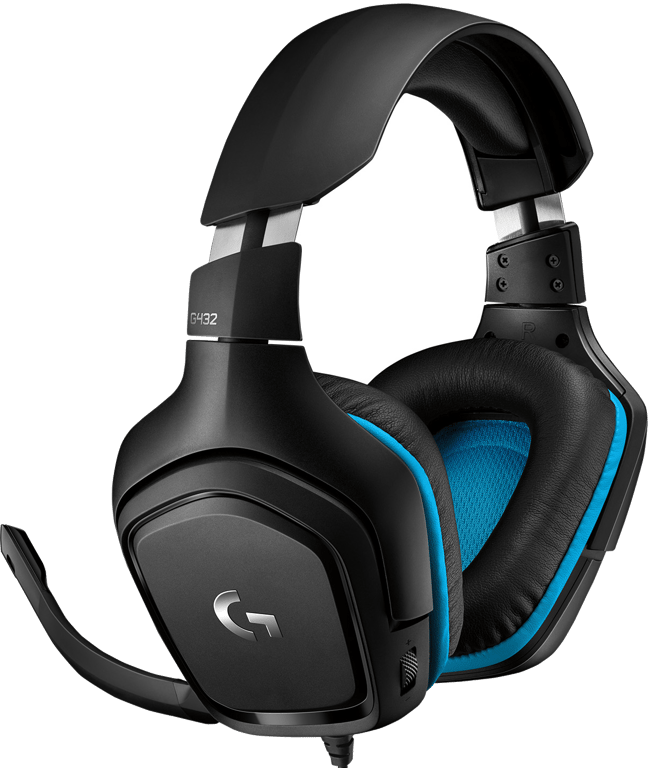 Logitech G G432 7.1 Surround Sound Wired Gaming Headset