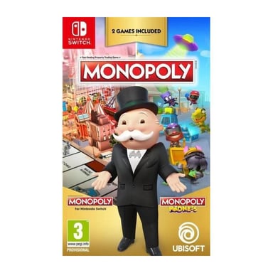 Complilation Monopoly Classic + Madness Jeu Switch