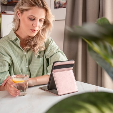 imoshion Étui á rabat pour Pocketbook Verse / Verse Lite / Verse Pro / Vivlio Light / Light HD - Rose Doré