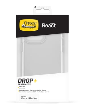 OtterBox Serie React per iPhone 15 Pro Max, trasparente Apple iPhone 15 Pro Max