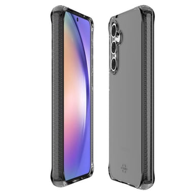Coque de Protection pour Samsung Galaxy A55 5G Renforcée 3M Spectrum Noir transparent