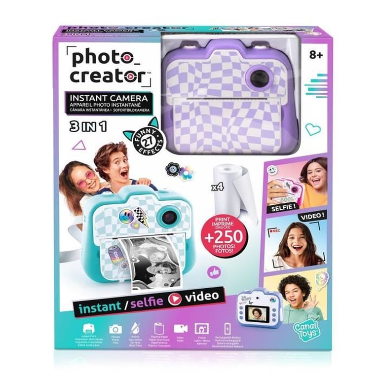Appareil Photo Instantané Canal Toys CLK 056 – Imprime 250 Photos - vue 2