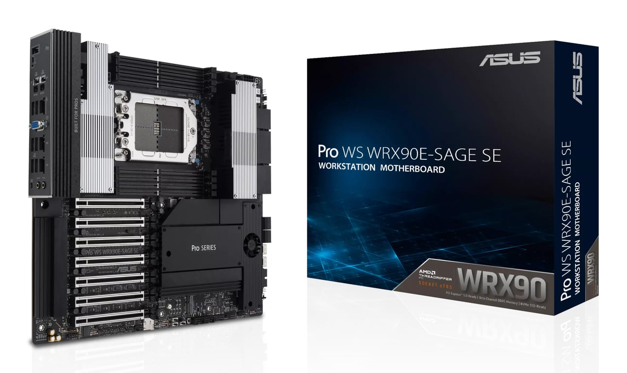 ASUS Pro WS WRX90E SAGE SE - vue 2