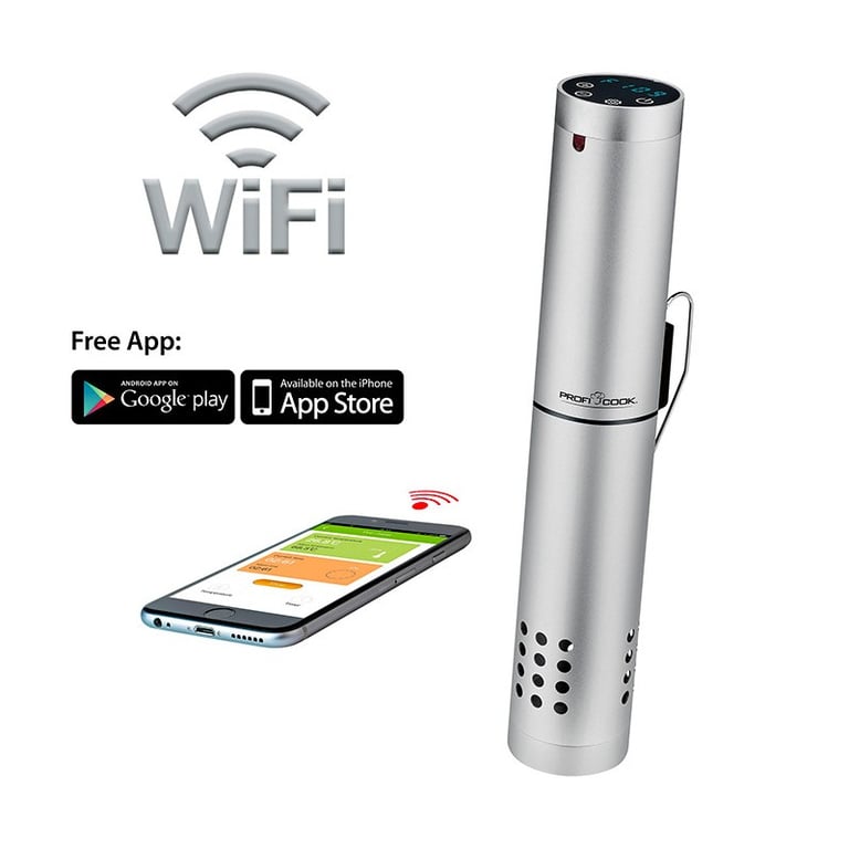 Cuiseur Sous Vide ProfiCook PC-SV 1159 – Fonction WLAN, Application Mobile - vue 3