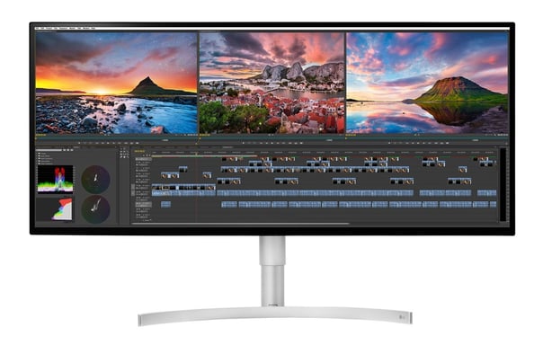 LG 34WK95U-W écran plat de PC 86,4 cm (34'') 5120 x 2160 pixels 5K Ultra HD LED Noir, Argent, Blanc