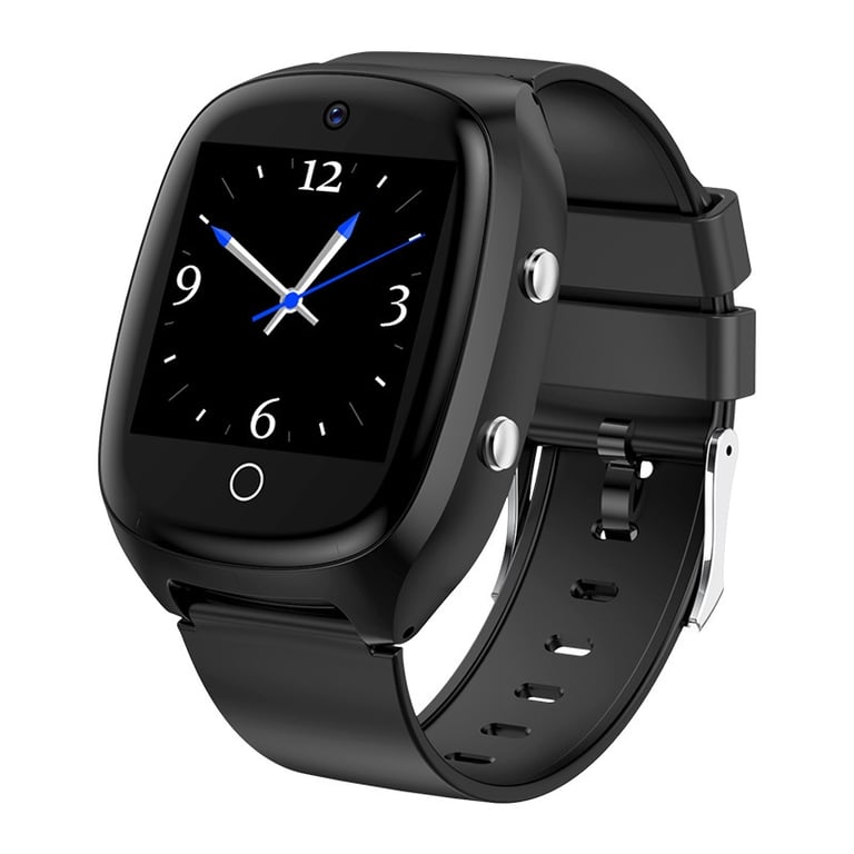 Montre connectée YONIS Montre Connectée Enfant Senior Traceur GPS 4G Appel  Vidéo SOS Bleu