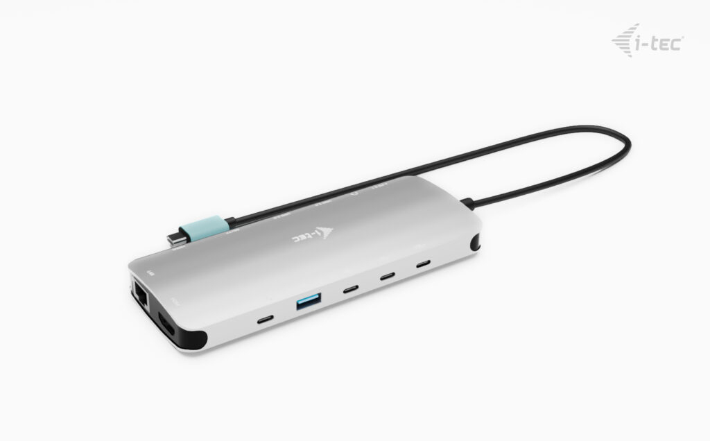 i tec USB C Metal Nano 3x Display Dock 2x HDMI 1x USB C video + Power Delivery - vue 4