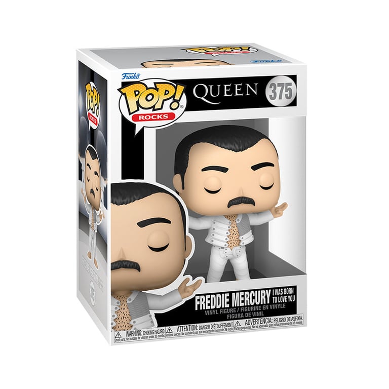 POP Rocks: Queen Freddy Mercury I was born to love you - vue 3