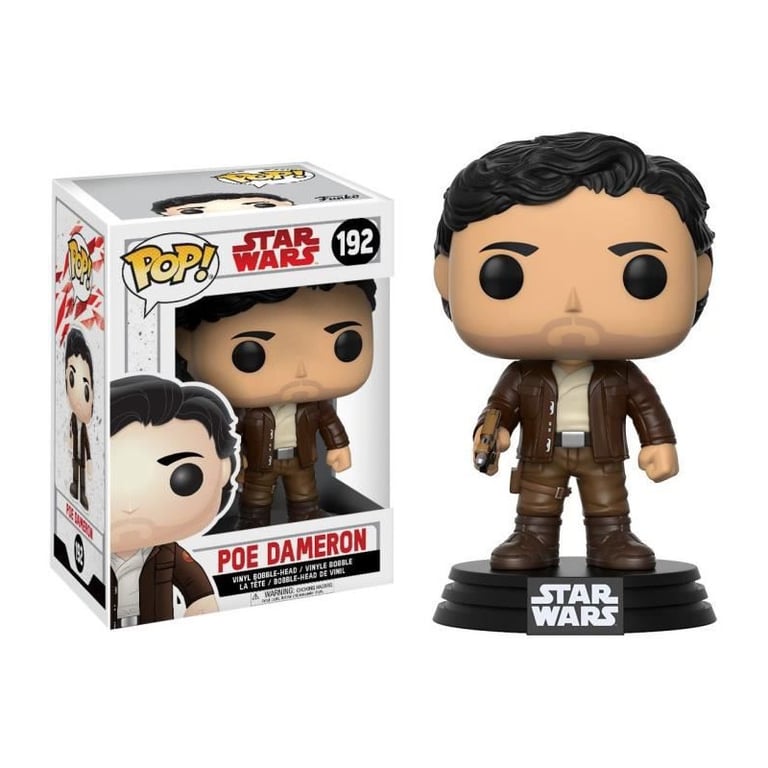 Figurine Funko Pop! Star Wars Ep.8 The Last Jedi : Poe Dameron - vue 2