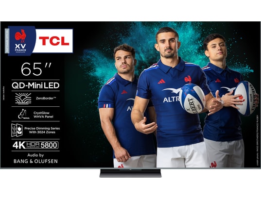 TCL QD MiniLED TV 4K 65C9K 2025 65 - vue 6