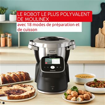 Robot Cuiseur Moulinex I-Companion Touch Pro HF93L8F0 – 1550W, 4,5L, Connecté, 13 Vitesses - vue 2