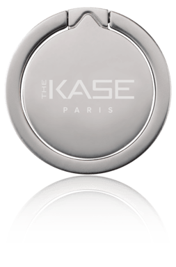 Porta smartphone ad anello magnetico Flip, argento