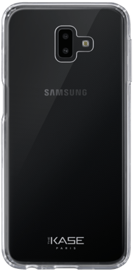 Funda híbrida invisible Samsung Galaxy J6+ 2018, transparente