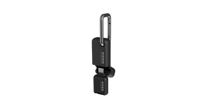 GoPro Quik Key lecteur de carte mémoire Micro-USB Noir