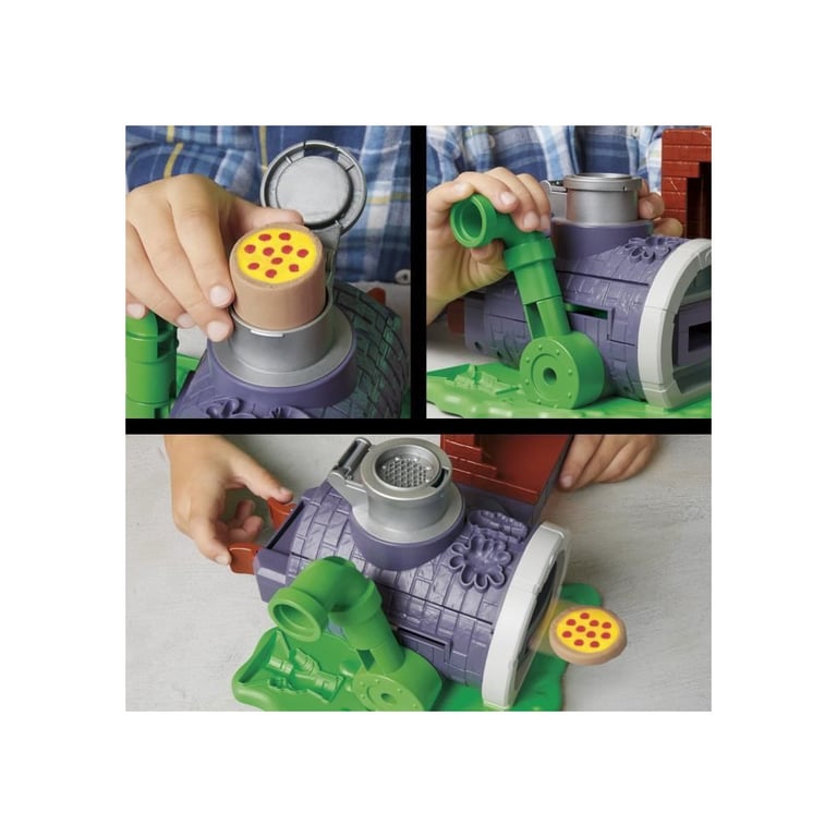 Play-Doh Les Tortues Ninja Four lance-pizza, coffret de pâte a modeler - Neuf