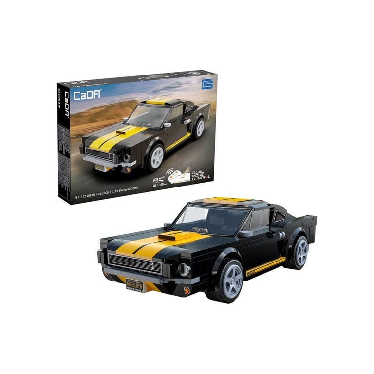 CADA Master Jeu de construction Voiture Shelby GT350H Échelle 1:20 292 pièces Dès - vue 2